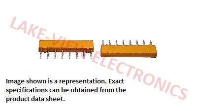 BOURNS 4308R-102-561 RESISTOR NETWORK 56 OHM 8P4R 2% SIP